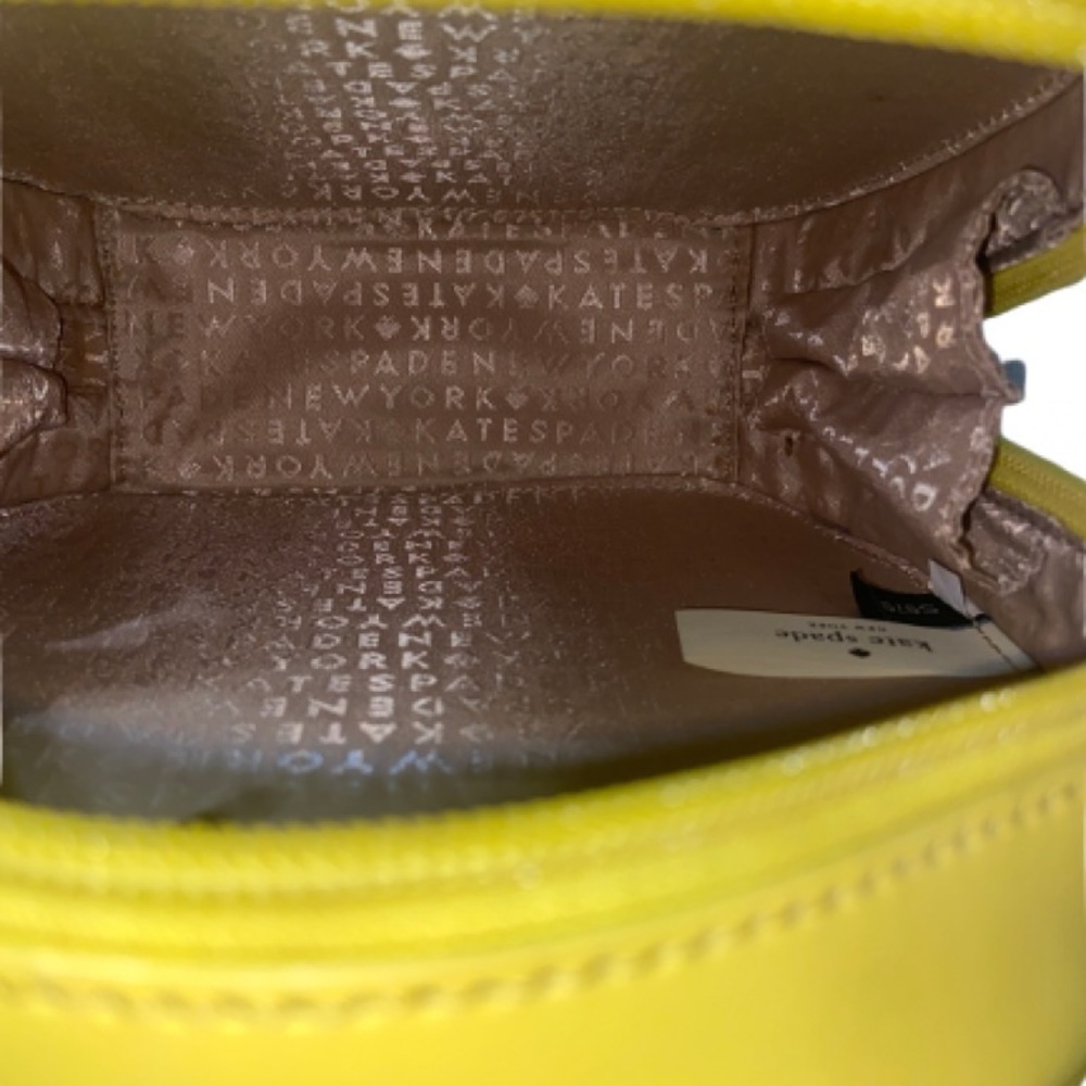 Kate Spade How Refreshing Pineapple Crossbody Bag leather 14 k gold plate - Picture 8 of 8